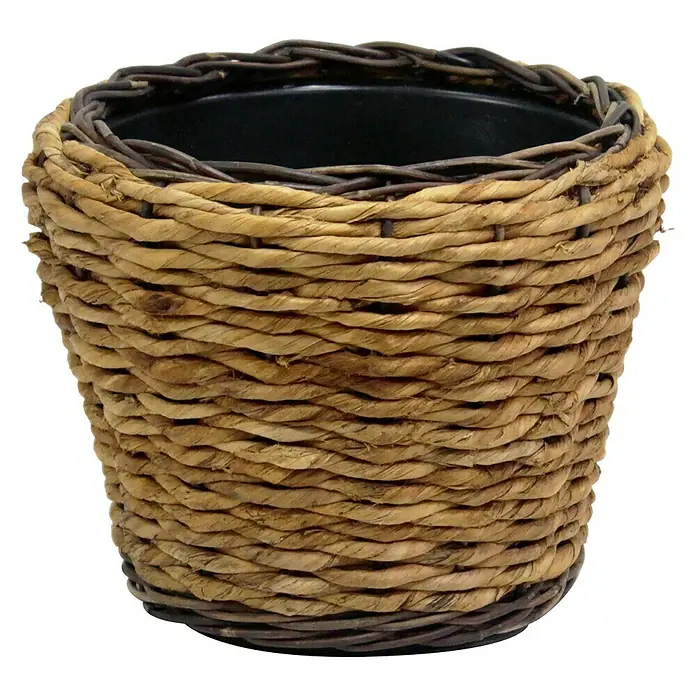 Van der Leeden Plantenpot Abaca - Bruin, Ø x h: 43 x 30 cm