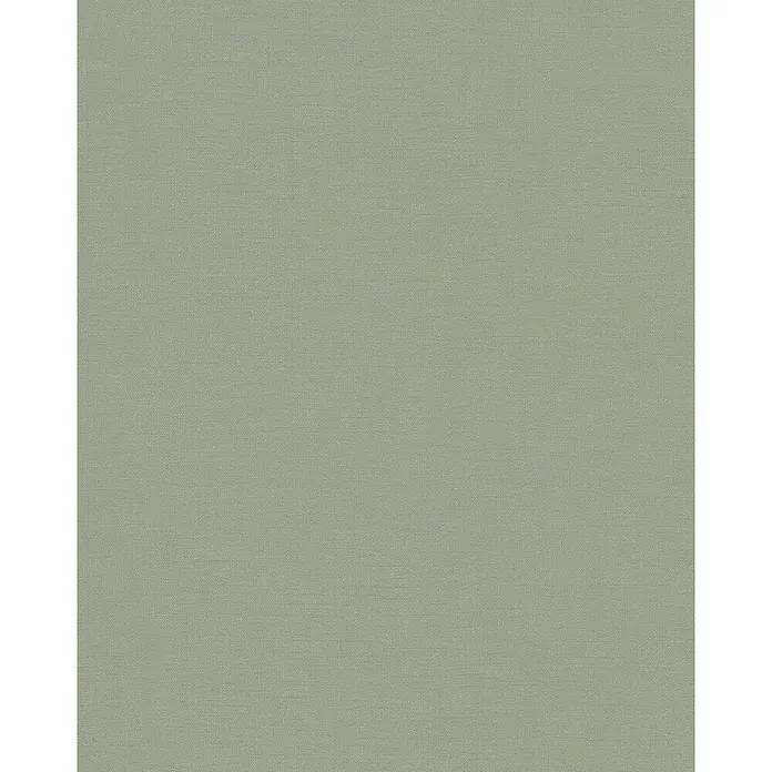 SCHÖNER WOHNEN-Kollektion Vliestapete - Olivgrün, Uni, 10,05 x 0,53 m - Vorderansicht