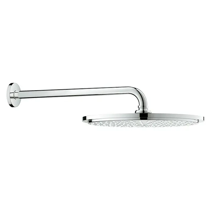 Grohe Kopfbrausen-Set Rainshower Cosmopolitan 310 - Durchmesser: 31 cm, 9,5 l/min bei 3 bar, Wandmontage, Chrom - Rechte Seitenansicht