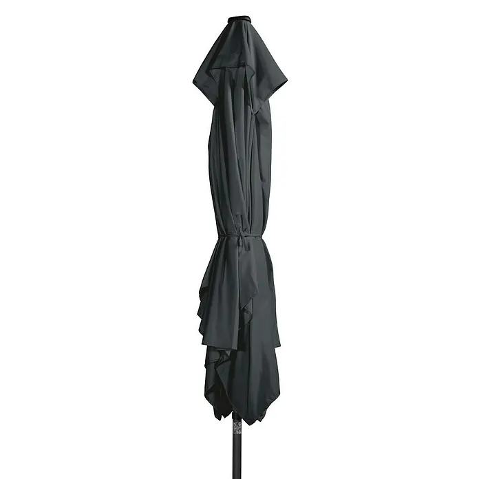 Derby Basic Lift Sonnenschirm Neo - Anthrazit, L x B: 240 x 200 cm - Detailaufnahme