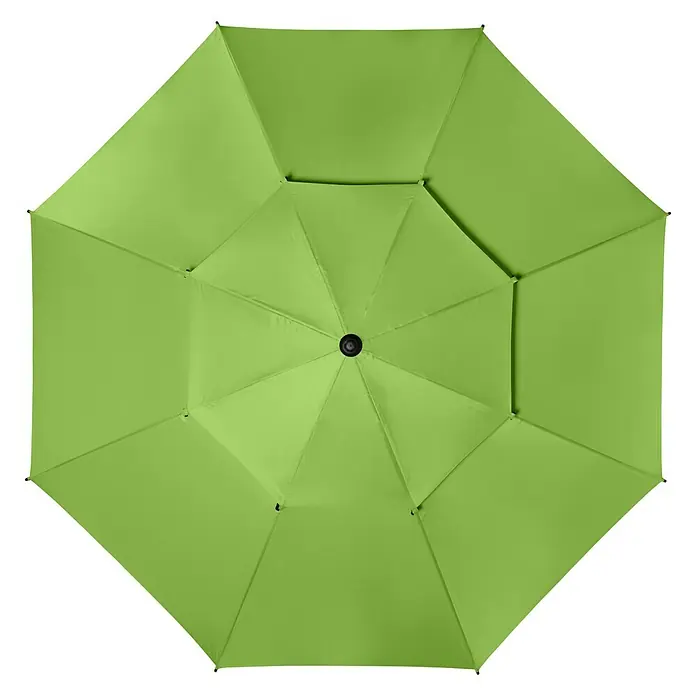 Derby Suncobran Windprofi - Zelene boje, Antracit, Promjer: 200 cm - Pogled odozgo