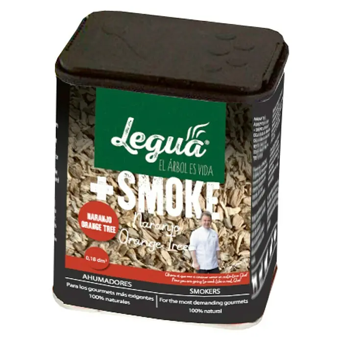 Legua Virutas para ahumar +Smoke - Tipo de madera: Madera de naranjo