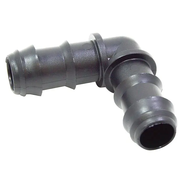 Codo goteo - Diámetro: 16 mm, 50 ud., Plástico