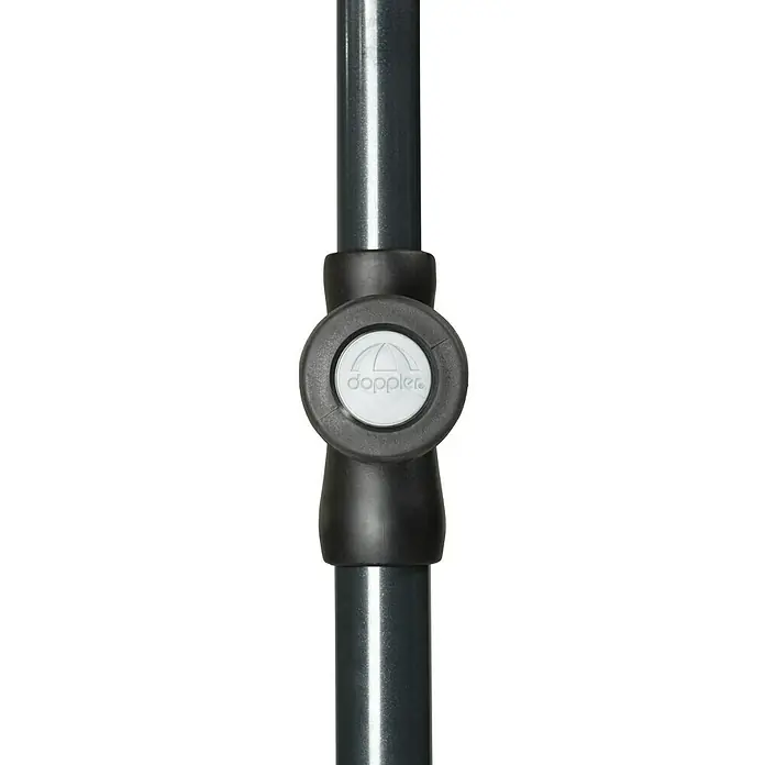 Doppler Sonnenschirm Sunline Waterproof III - Gelb, 260 x 150 cm - Detailaufnahme