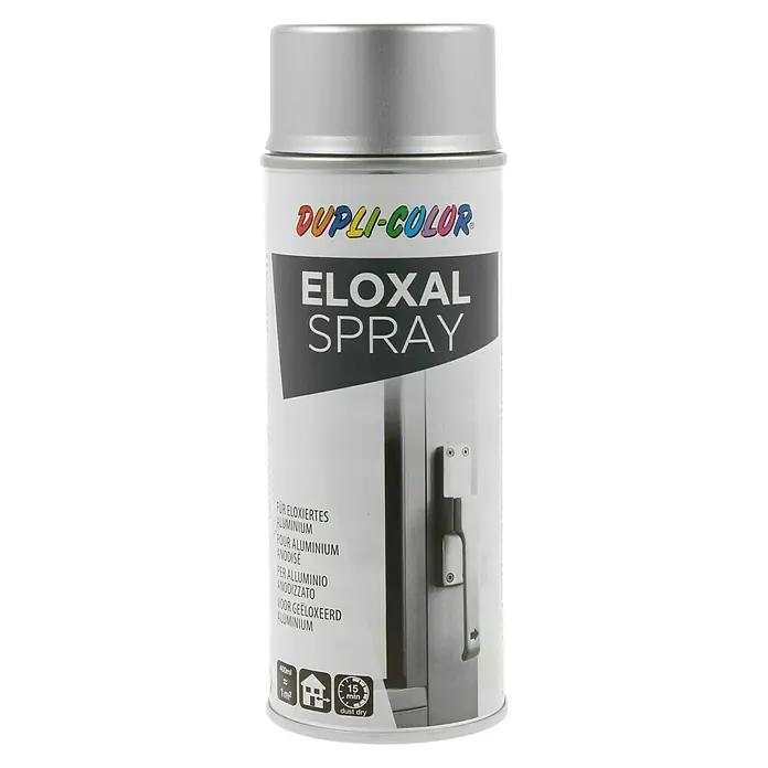 Dupli-Color Special Eloxal sprej - Srebrne boje, Svilenkasti mat, Brzo se suši, 400 ml - Pogled sprijeda