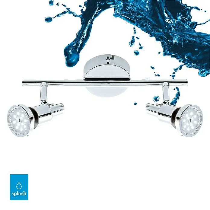 Briloner Regleta LED - 4 W, L x An x Al: 27,5 x 8 x 12,3 cm, Blanco cálido