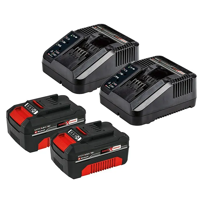 Einhell Power X-Change Akku-Rasenmäher GE-CM  36/36 LI - 18 V, 2 Akkus, 4 Ah, Schnittbreite: 36 cm