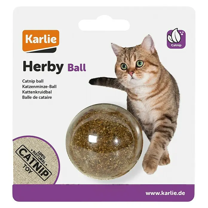 Karlie Kattenspeelgoed Catnip Ball - Kattenkruid