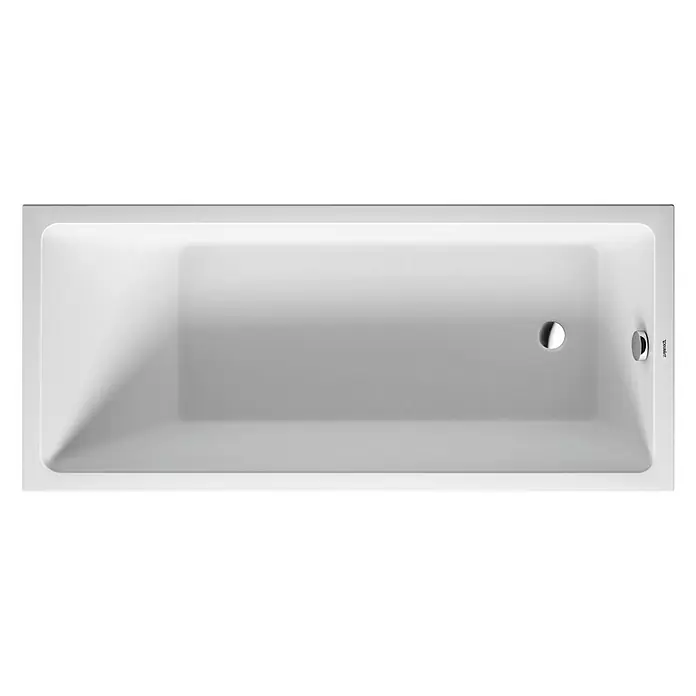 Duravit Badewanne Vero Air - 170 x 75 cm, Sanitäracryl, Weiß - Vorderansicht