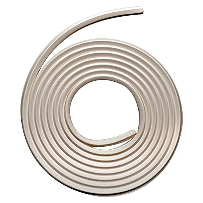 Dollex Türdichtung 013-21 - Weiß, 5 m, Passend für: Spaltenbreiten 4 - 7 mm - Ansicht von oben