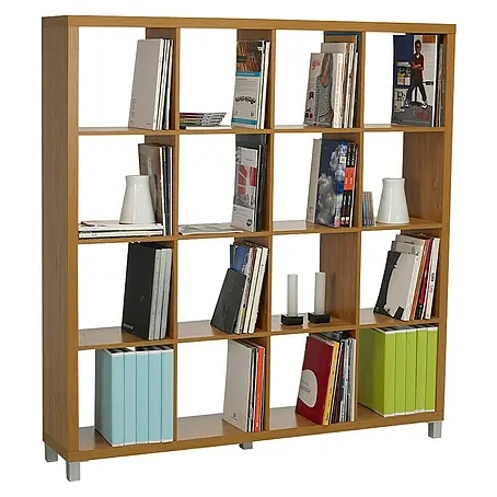 Estantería de madera Kubox 16 huecos