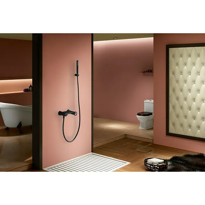 Imex Olimpo Grifo de ducha - Negro, Mate