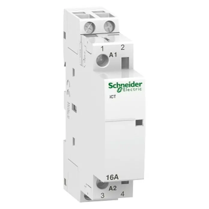 Schneider Electric Contactor modular - 16 A, Blanco