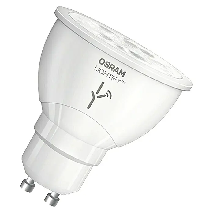Osram Lightify Bombilla reflectora LED PAR16 - Blanco neutro, 350 lm, 6 W - Vista de perfil derecho