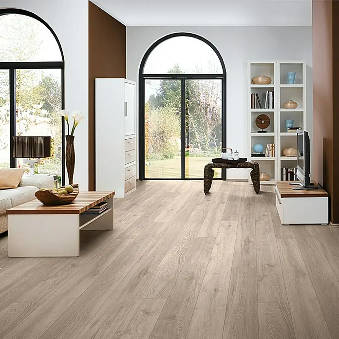 LOGOCLIC Vinto Laminat Skyscraper Oak - 2.000 x 192 x 10 mm, Rustikalni pod