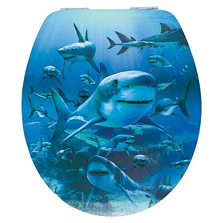 Poseidon  WC daska Hai 3D