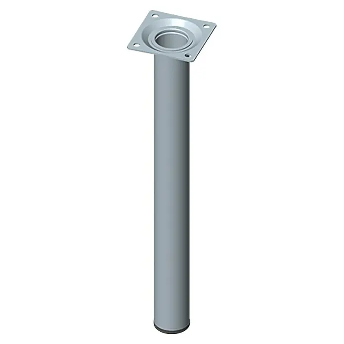 Element System Postolje za namještaj - Ø x D: 30 x 300 mm, Nosivost: 50 kg, Plemeniti čelik - Pogled sprijeda