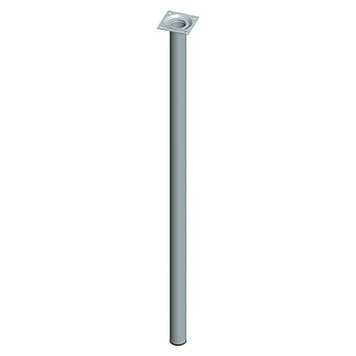 Element System Postolje za namještaj - Ø x D: 30 x 700 mm, Nosivost: 50 kg, Plemeniti čelik - Pogled sprijeda