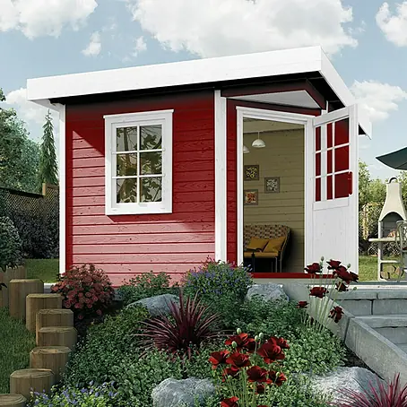 Weka  Blockbohlenhaus Fides I