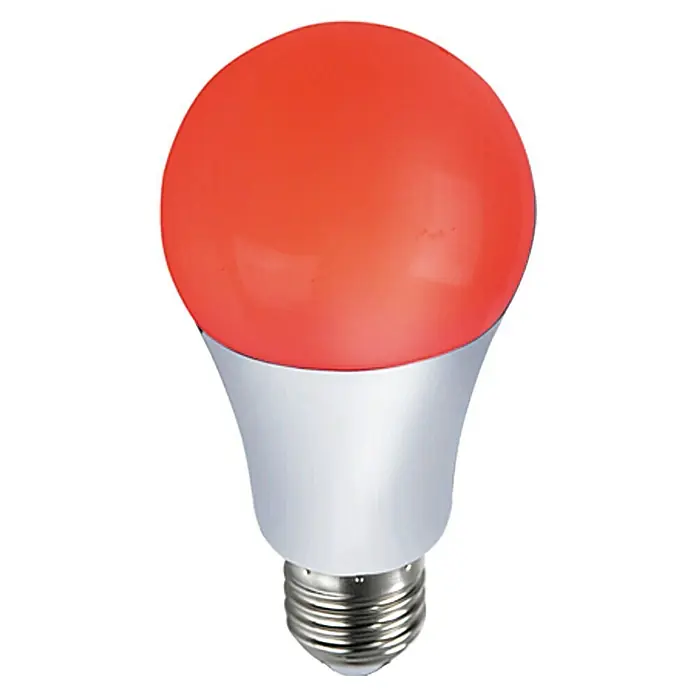 LED žarulja Globe - Crvene boje, 4 W, 100 lm, E27 - Pogled sprijeda