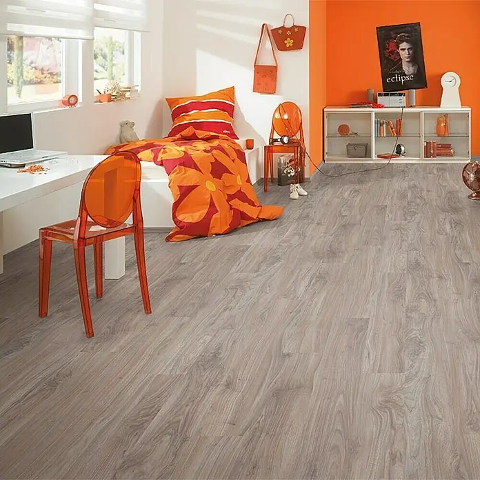 LOGOCLIC Family Laminat Orah Massa - 1.285 x 192 x 7 mm, Rustikalni pod