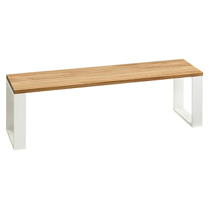 Noblewood Pur Iternal Tischbein - 350 x 80 x 422 mm, Weiß, 2 Stk. - Anwendungsbeispiel