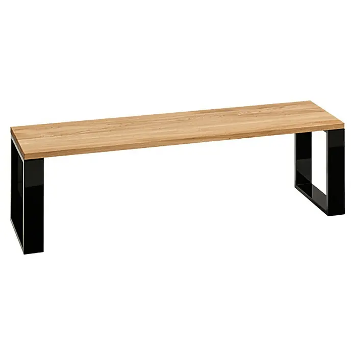 Noblewood Pur Iternal Tischbein - 350 x 80 x 422 mm, Schwarz, 2 Stk. - Anwendungsbeispiel