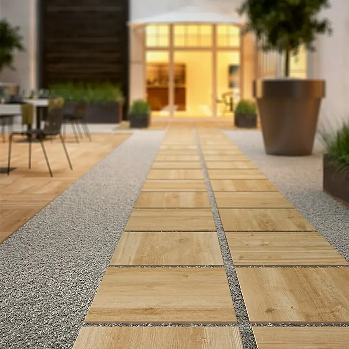 Esterno 20 T by Palazzo Pločica za terasu Harmonie - 60 x 60 x 2 cm, Smreka, Mat