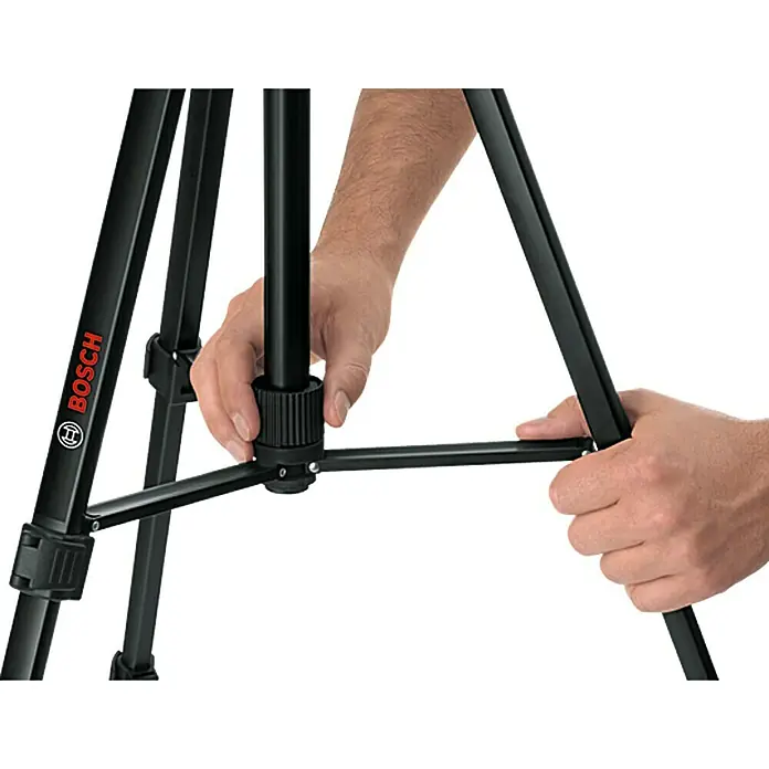 Bosch Stativ TT 150 - Höhenverstellung: 55 - 157 cm, Stativ-Gewinde: ¼″ - Detailaufnahme