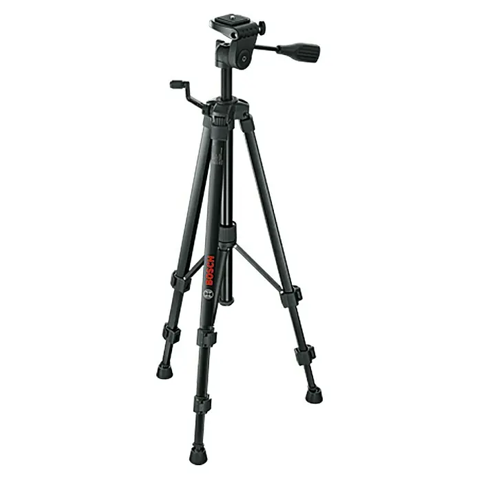 Bosch Stativ TT 150 - Höhenverstellung: 55 - 157 cm, Stativ-Gewinde: ¼″ - Vorderansicht