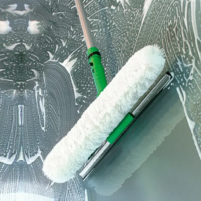 Unger Professional Fenster-Einwascher Visa Versa - Breite: 45 cm, Kunststoff/Gummi/Aluminium