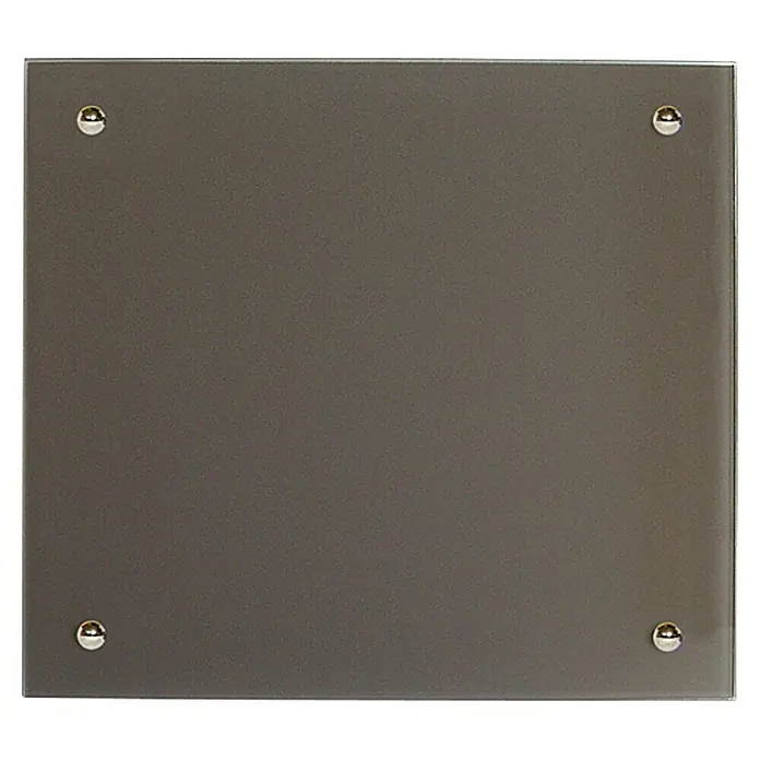 Admiral Infrarot-Glasheizkörper - 50 x 50 cm, 350 W, Beige/Grau