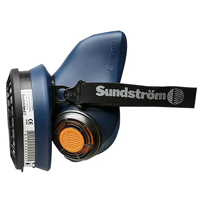 Zekler Sundström Halbmaske SR 100 - M/L, Silikon - Vorderansicht