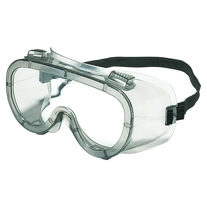 Zekler Schutzbrille 44 - Transparent, Belüfteter Rahmen - Vorderansicht