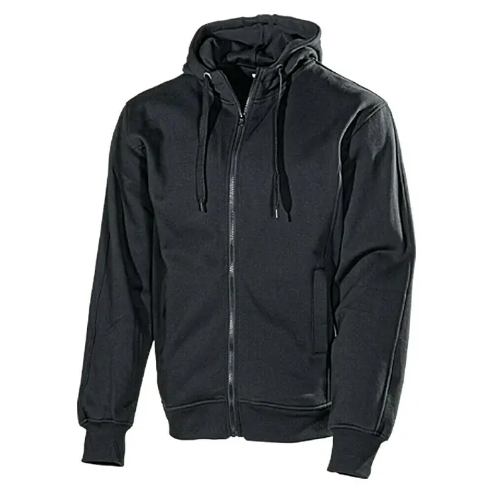 L.Brador Sweatjacke 656 PB - L, Schwarz
