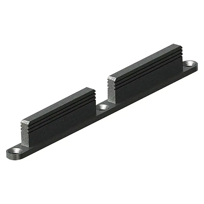 Diamond Doors Adapterprofil Linea - Geeignet für: Glasschiebetür-Beschlag Linea Premium - Vorderansicht