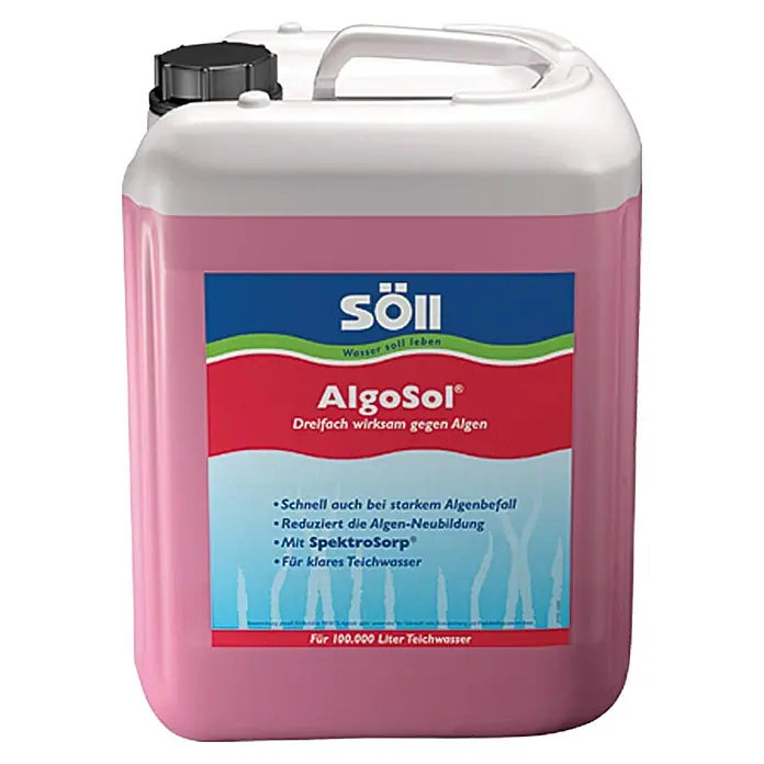Söll Algenvernichter AlgoSol - 5 l - Vorderansicht