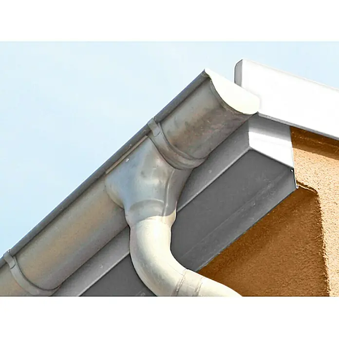Sarei Rinnenendstück Rechts - Nennweite: 80 mm, Ausführung: Rechts, Aluminium - Anwendungsbeispiel