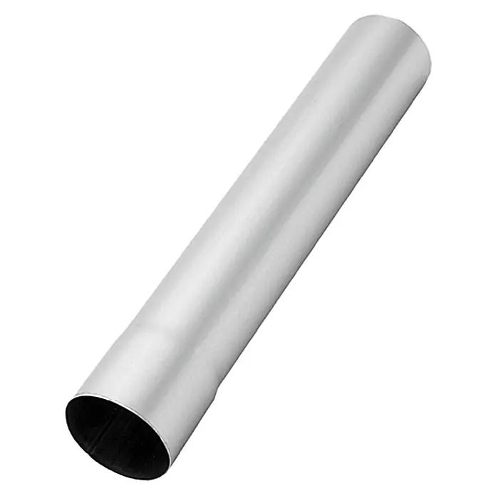 Sarei Fallrohr - Nennweite: 100 mm, Länge: 2 m, Aluminium - Vorderansicht