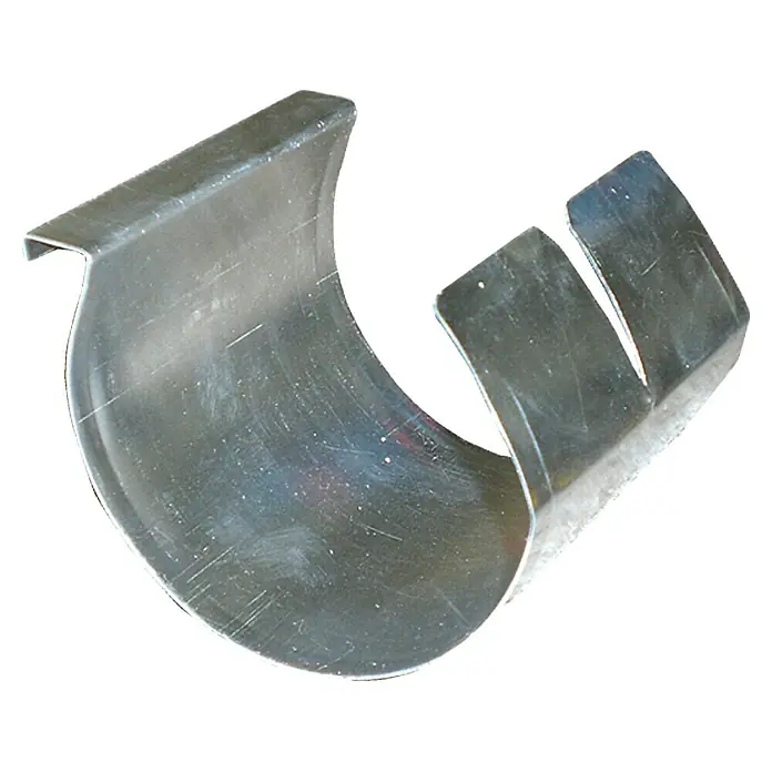 Sarei Rinnenverbinder - Nennweite: 80 mm, Aluminium - Vorderansicht
