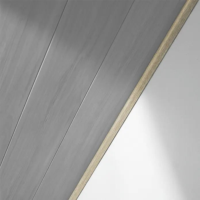 LOGOCLIC Pokrivna lajsna Hrast Spree - 2,6 m x 25 mm x 6 mm - Detaljan prikaz
