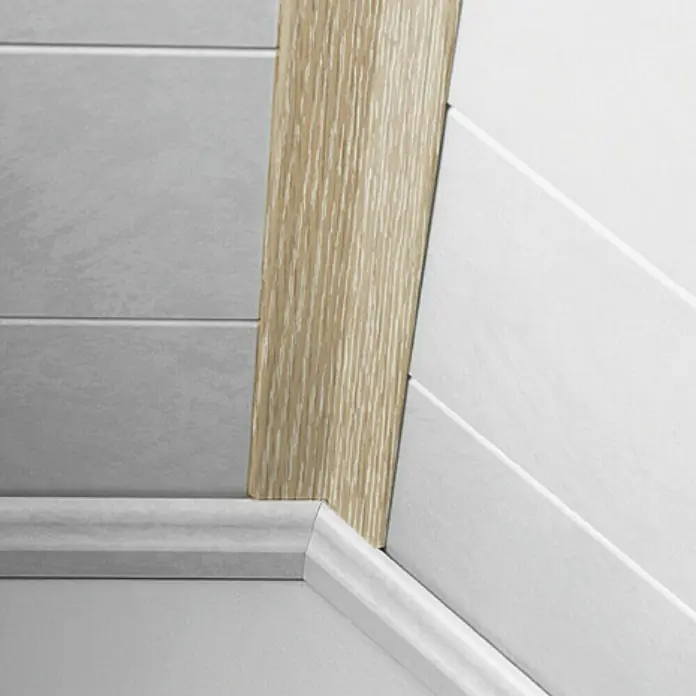 LOGOCLIC Preklopna lajsna Hrast Spree - 2,6 m x 22 mm x 22 mm - Živopisni prikaz