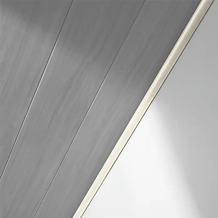 LOGOCLIC Pokrivna lajsna Bukva Donau - 2,6 m x 25 mm x 6 mm - Detaljan prikaz