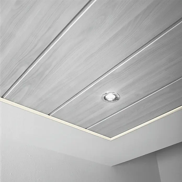 LOGOCLIC Polukružna kutna lajsna Bukva Donau - 2,6 m x 12 mm x 12 mm, Polukružna - Živopisni prikaz
