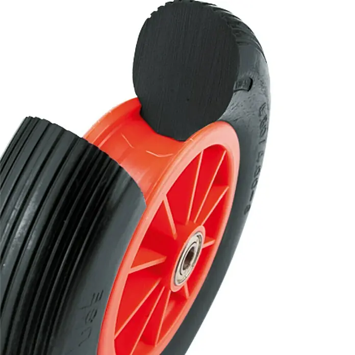 Stabilit Kotač za građevinska kolica - Promjer: 39 cm, Nosivost: 100 kg, Širina od središta: 73 mm, Profil s utorima