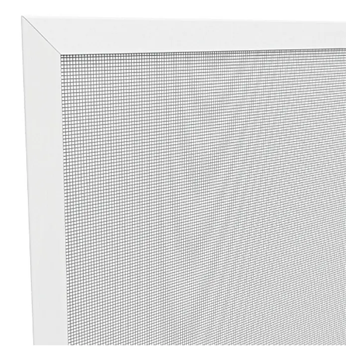 Easy Life Sonnen-& Insektenschutz-Fenster - Farbe Rahmen: Weiß, Farbe Gewebe: Anthrazit - Detailaufnahme