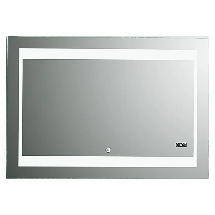 DSK LED-Lichtspiegel Silver Futura - 100 x 70 cm, Sensorschalter