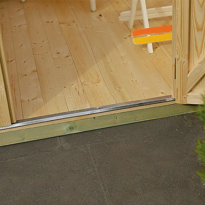 Caseta de madera Eco-Lounge - Madera, Área: 9 m², Espesor de pared: 19 mm - Foto ambiente