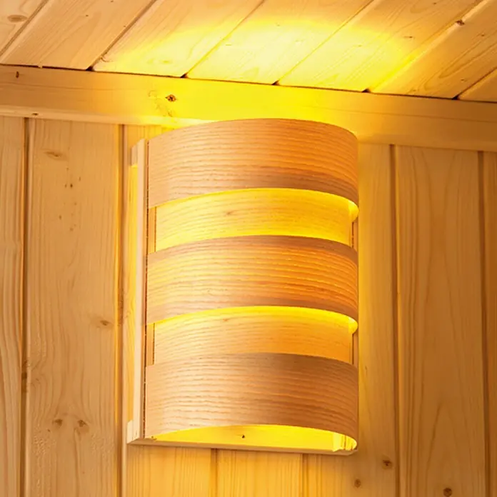 Karibu Saunaleuchte Classic - 40 W, Holz