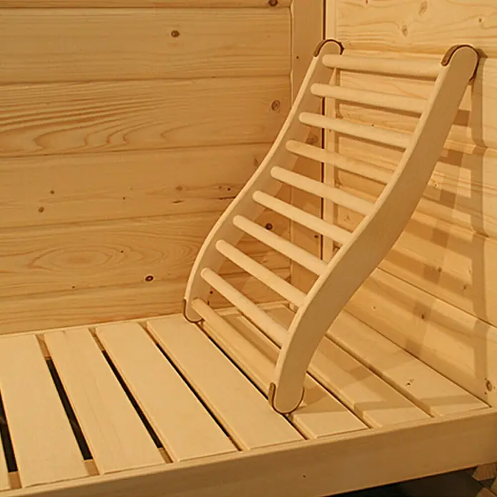 Karibu Sauna-Rückenlehne Classic - 41,5 x 53 cm, Holz